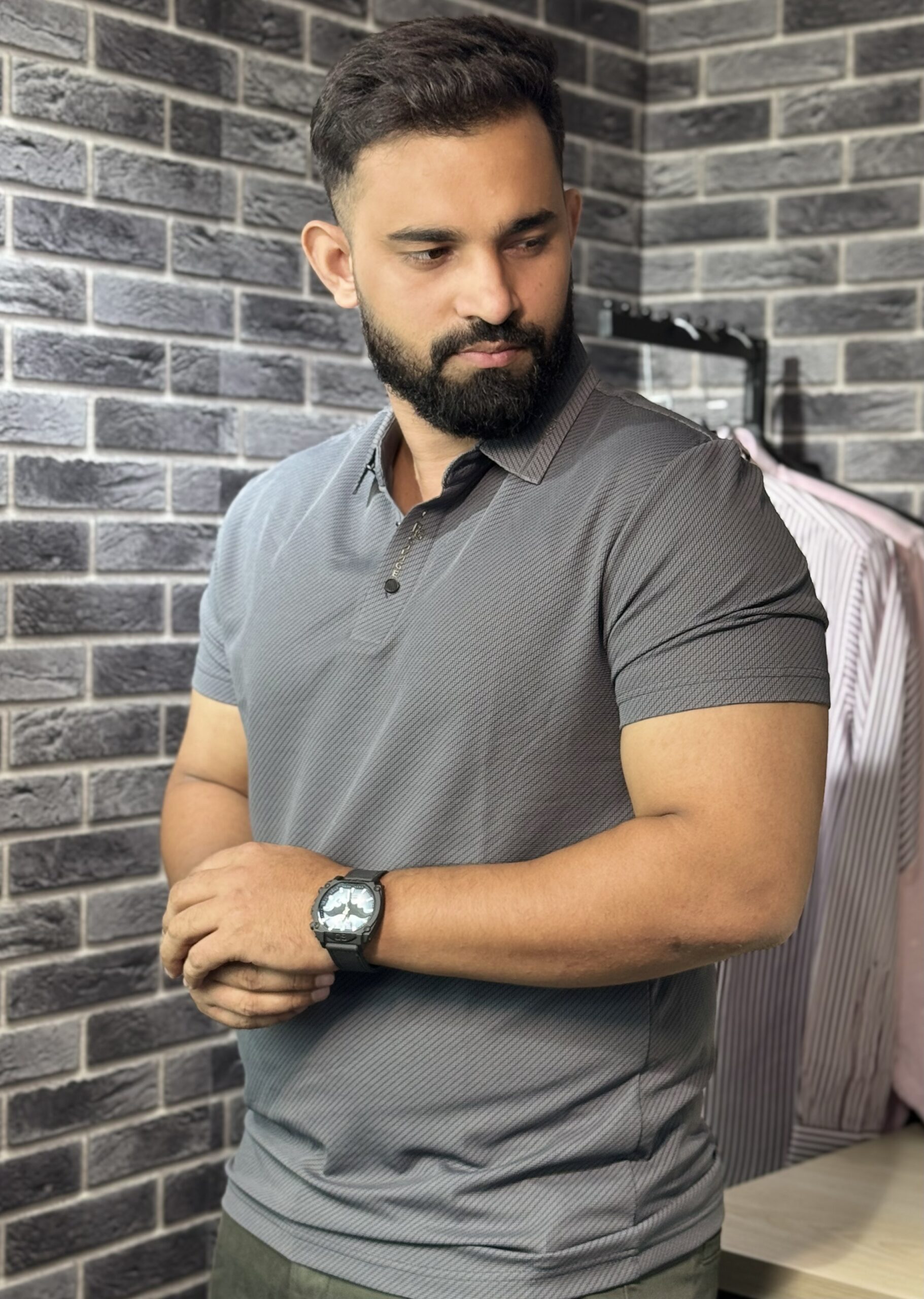 Chinese Polo T-Shirt Size Guide