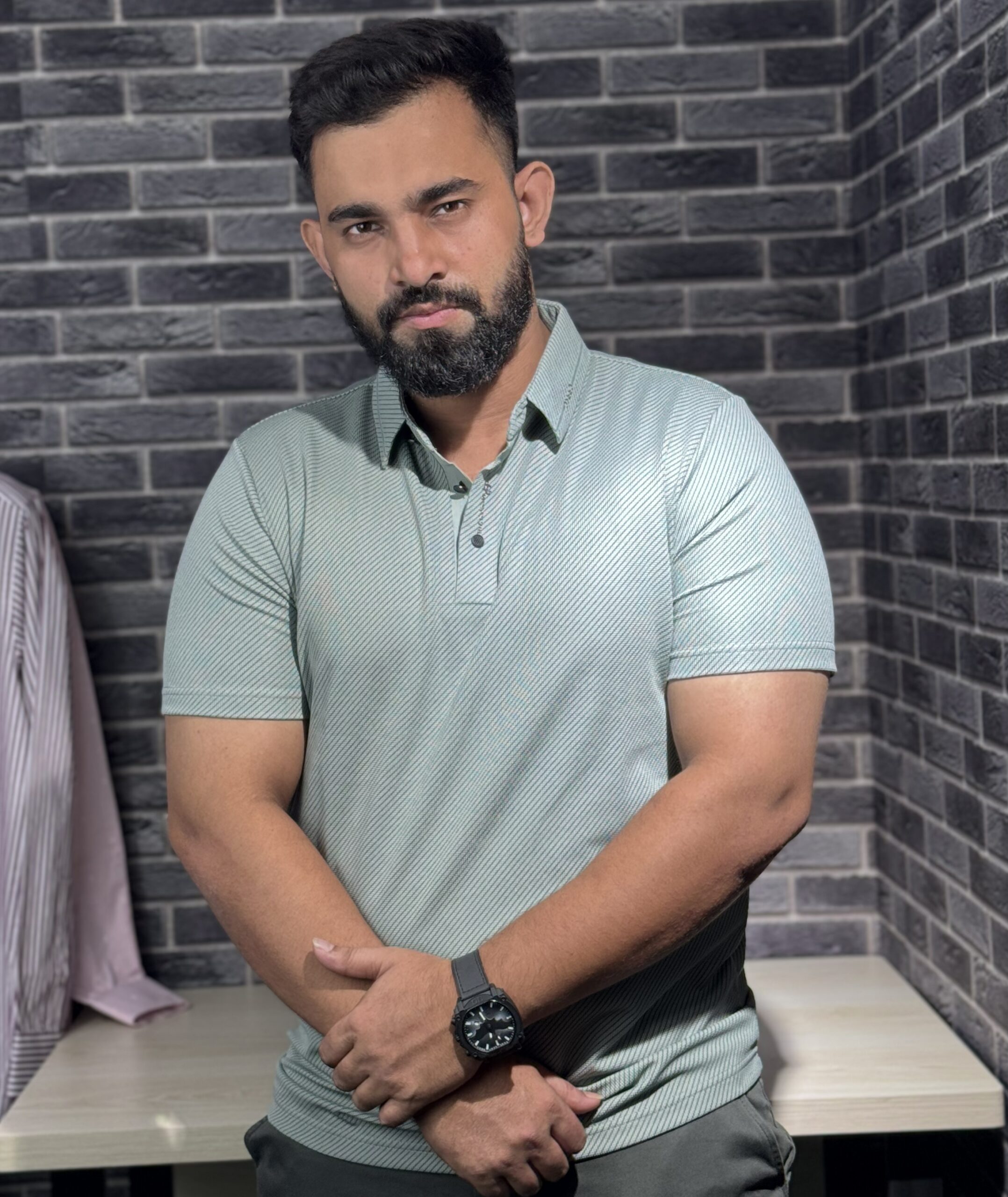Chinese Polo T-Shirt Size Guide