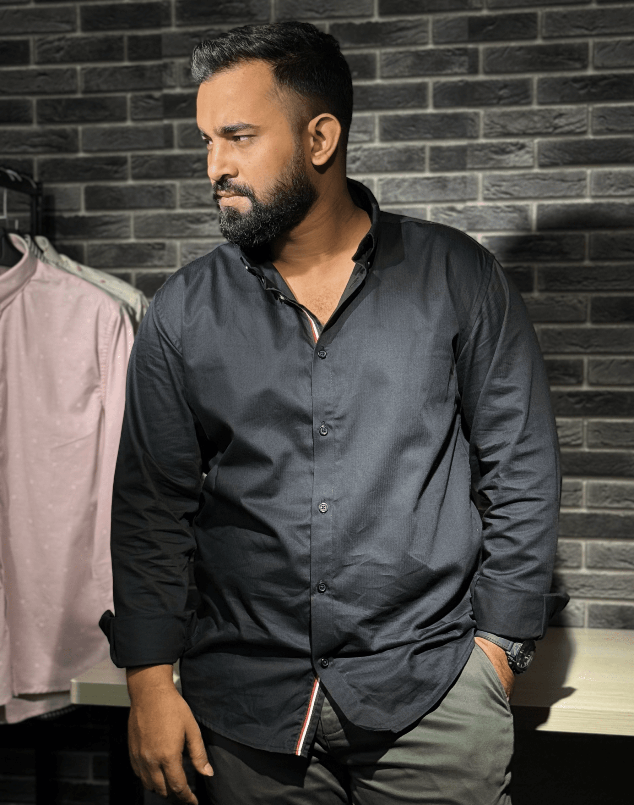IMG_1025 Premium Classic Full Sleeve Shirt - Image 1